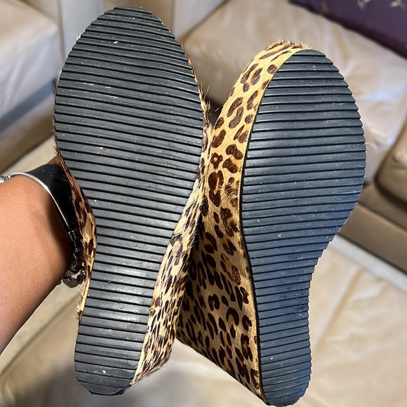 Aldo cheetah print wedges woman’s size 9 - Picture 5 of 5
